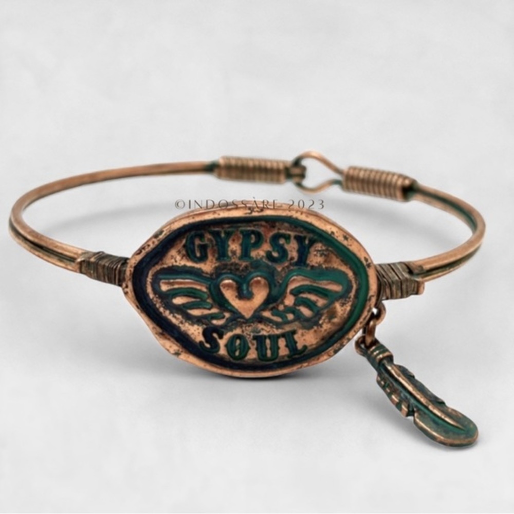 LAST ONE 👆GYPSY SOUL Inspirational Bangle